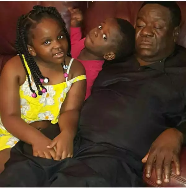 Adorable Picture Of Mr Ibu And Kids